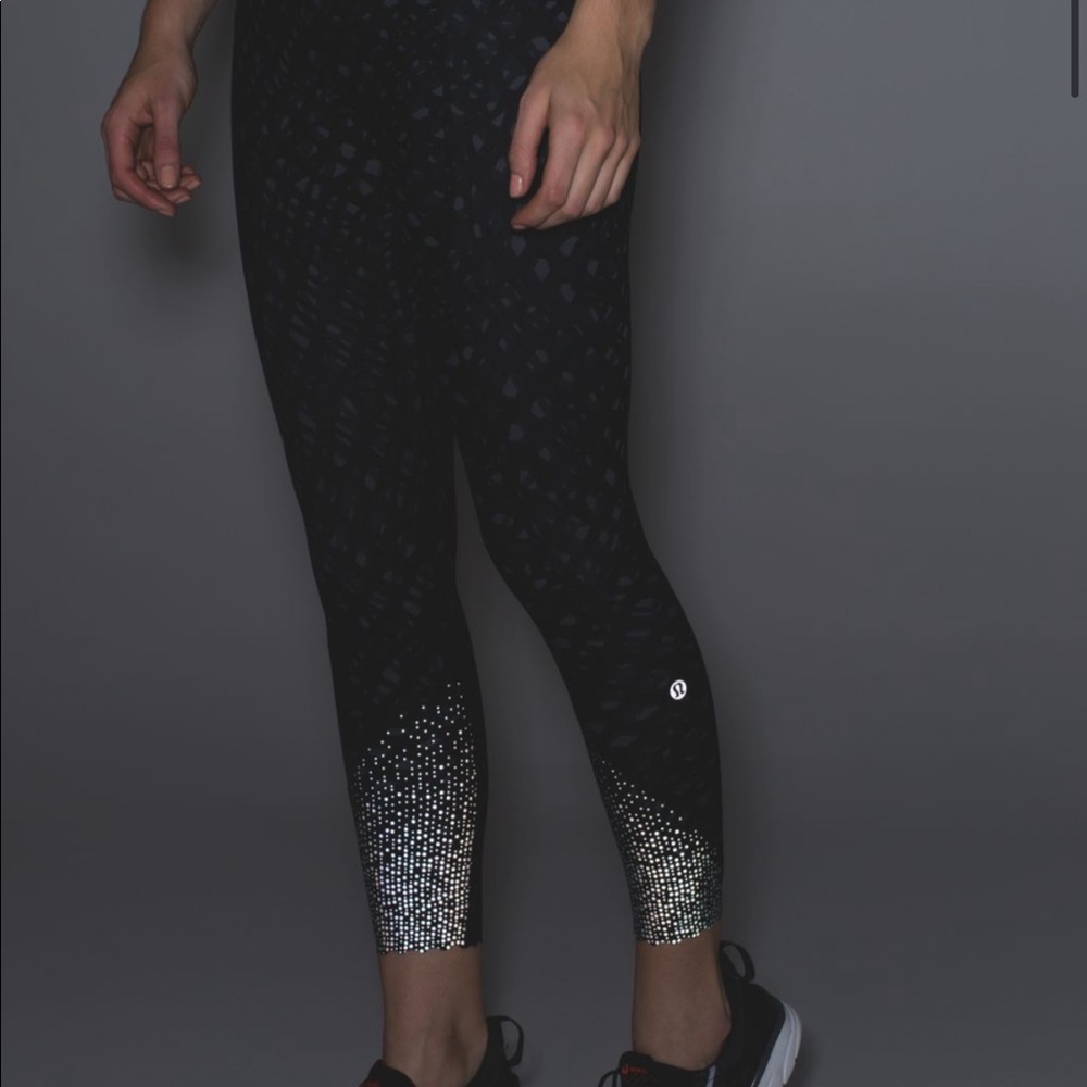 Lululemon Tight Stuff Reflective High Rise Legging